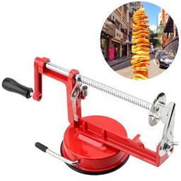 Trancheuse de pommes de terre torsadée en acier inoxydable gadgets de cuisine spiraliseur de