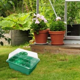 Boîte de culture de graines de plantes perforé alimenté par USB plateau de semis en plastique