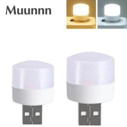 Lampe LED avec prise USB 3 pièces chargeur d'alimentation pour ordinateur portable petit livre