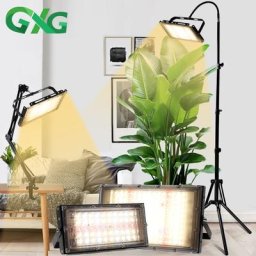 Lampe horticole de croissance LED 220V 50/100/150W avec trépied et pince éclairage pour plantes