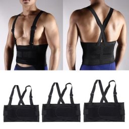 Sangle de protection pour le bas du dos pour homme et femme ceinture de taille pour musculation et