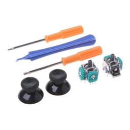 Pièces de réparation de boutons de certes de pare-chocs de pouce analogique contrôleur X Box One