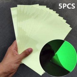 Autocollants pour leurres d'eau douce lot de 5 pièces de 20x10cm accessoires de pêche