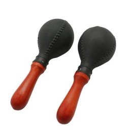 Paire de Shakers Maracas hochets marteau de sable Instrument de Percussion