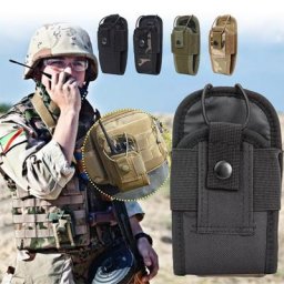 Pochette de rangement pour talkie-walkie support d'haltères pour yacht Camping intercom portable