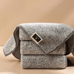 Torchon en microcarence de charbon de bambou serviette de cuisine épaissi absorbant antiadhésif
