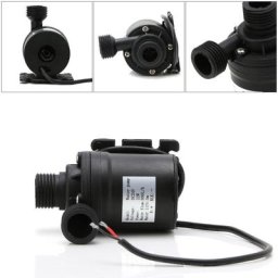 Pompe à eau solaire 800 L/h 5 m 12 V/24 V avec moteur sans balais