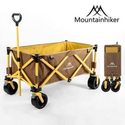 Mountainhiker-Chariot de courses pliable utilitaire de camping en plein air charge de bagages
