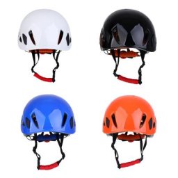 Casque de sécurité professionnel équipement de protection de tête rigide pour escalade en plein