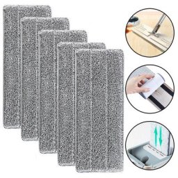 Serpillière de Remplacement en Microcarence Lavable Vaporisateur Anti-Poussière pour la Maison
