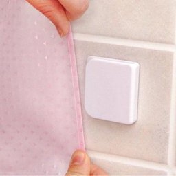 Clips de fixation pour rideau de douche anti-éclaboussures anti-déversement anti-fuite d'eau