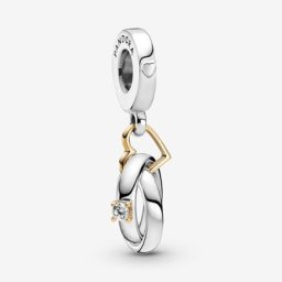 Charm Pendant Alliances Bicolore