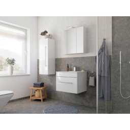 Set Complet 60cm blanc brillant