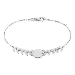 Bracelet Noela Argent Blanc