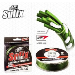 Sufix-Ligne de pêche tressée 832 tressée 120m/250m 8 tresses pour pêcher la carpe 13-86LB