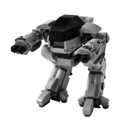 Robot MOC pour ExecConsulrobot kit de blocs de construction de police de guerre mécanique série