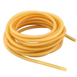 Lance-pierre élastique en caoutchouc latex naturel 3m bande de tube de cataptus pour la chasse le
