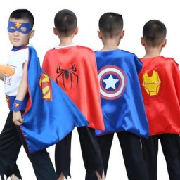 Marvel Anime Figures Cosplay pour enfants Everak American MEDk Frozen SpidSuffolk fur s Up filles