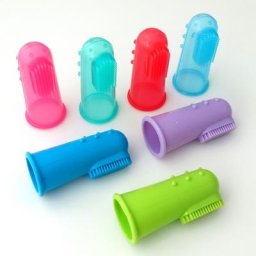 Brosse à dents pour animaux de compagnie soins à 360 degrés nettoyage des dents en Silicone doux