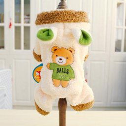 Petcircle-Vêtements pour animaux de compagnie grand manteau à langer chiot en peluche bouledogue