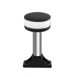 Injecteur de Navigation Marine Lumière Ronde 2 Milles Nautique Lampe de Poupe LED Blanche