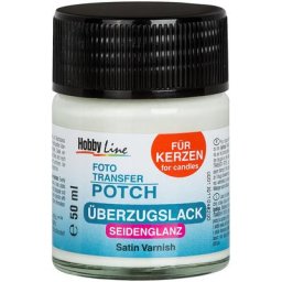 C. Kreul Vernis couvrant ""Photo transfert potch"" pour bougies, aspect satiné, 50 ml