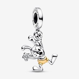 Charm Pendant Disney 100e anniversaire Oswald avec diamant de synthèse 0.009 ct tw