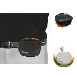 Sac de rangement de balles de Golf en Faux cuir avec 2 supports de Tees résistant à l'usure