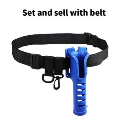 Support de pêche à taille réglable 1 pièce nouveauté insertion de poteau ceinture portable