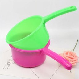 Louche à eau en plastique à Long manche pour la cuisine la maison la maison antidérapante
