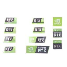 Étiquette de carte graphique RTX pour ordinateur portable autocollant de bureau 3090TI 3080TI
