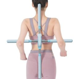 Bâtons d'exercice de posture pour adultes et enfants conception rétractable pôle de yoga de bain