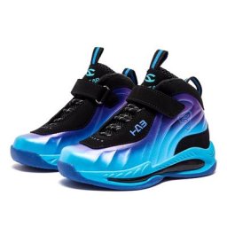 XZVZ-Baskets en cuir microcarence pour enfants chaussures de basket-ball pour garçons chaussures