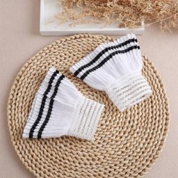 Manchette de coude en dentelle bricolage fausse manche gants de couverture de cicatrice fausse