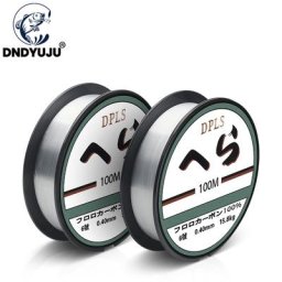 Fil de pêche monofilament en nylon de 100m pour ligne principale ou tippet matériel japonais