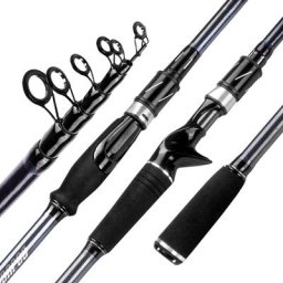 Considérant la pêche télescopique Spinning en fibre de carbone mini voyage en haute mer plus