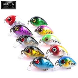 Wobbler flottant rigide pour la pêche à la traîne leurre artificiel pour attraper des poissons