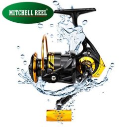 MITCHELL REEL-Moulinets de pêche à grande vitesse moulinet d'eau salée filature de carpe bobine