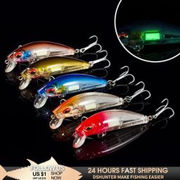 Appât dur artificiel pour la pêche au Laser leurre pour attraper des poissons avec hameçon