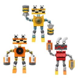 Décennie s de Construction MOC My Singing Monsters Wubbox Modèle Horreur Dessin Animé Jeux de