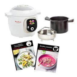 Multicuiseur MOULINEX COOKEO YY5167FB 180 recettes + 2 livrets de recettes inclus