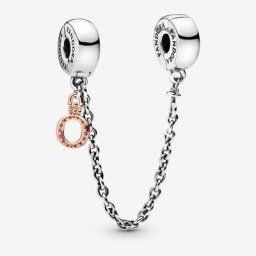 Charm Chaîne de Confort O Couronné Pendant