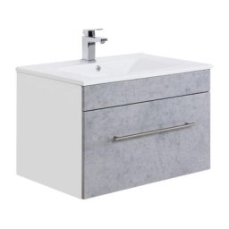 Meuble salle de bain SANTINI 75 Aspect Béton