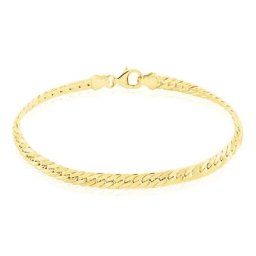 Bracelet Or Jaune Izel Maille Anglaise