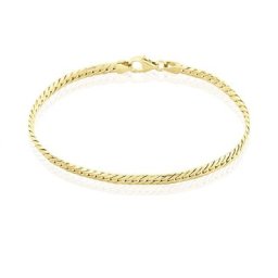 Bracelet Or Jaune Izel Maille Anglaise