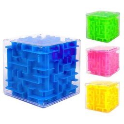 Cube magique labyrinthe 3D pour enfants jouet de puzzle à six faces cube de vitesse boule