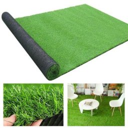 Simulation de prairie artificielle gazon de pelouse en mousse faux polymère vert tapis intérieur