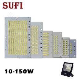 Plaque en aluminium pour budgétaire LED pleine puissance lampe PCB 10W 20W 30W 50W 100W