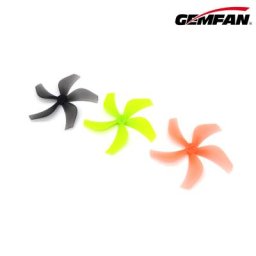 Gemfan-Hélice PC à 5 pales monture en T pour drones DJI AvMiFPV FreKou3 pouces Cinewhoop 6 paires