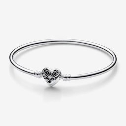 Bracelet Jonc Cœur&Papillon Moments